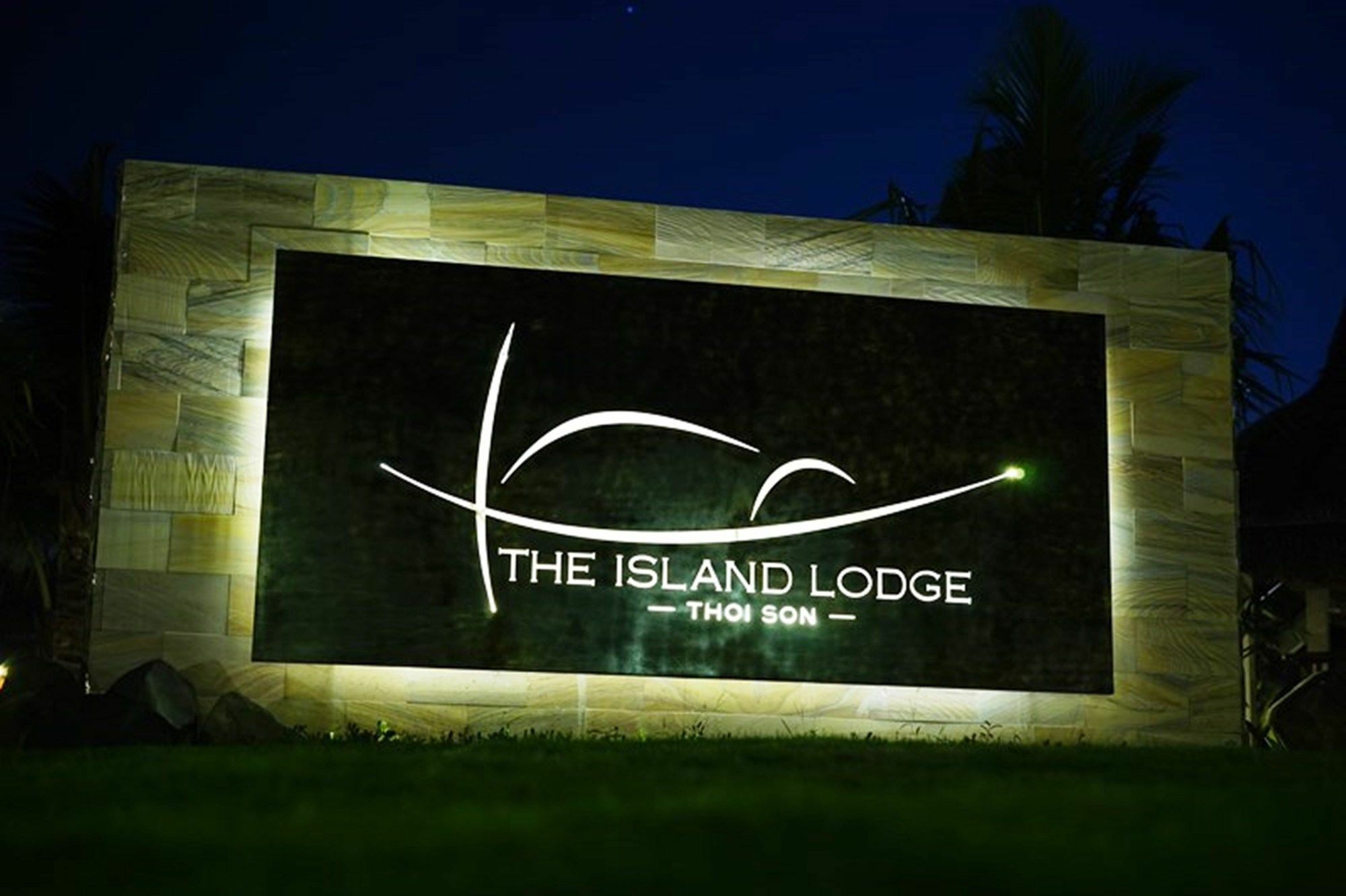 The Island Lodge My Tho Exteriör bild